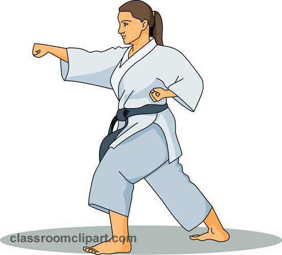 Related Pictures Clip Art Karate Girl Pic By Melanie