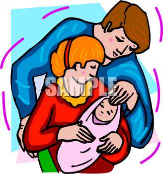 Mother And Baby Clip Art