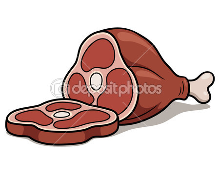 Pin Pork Chop Cartoon Clip Art On Pinterest