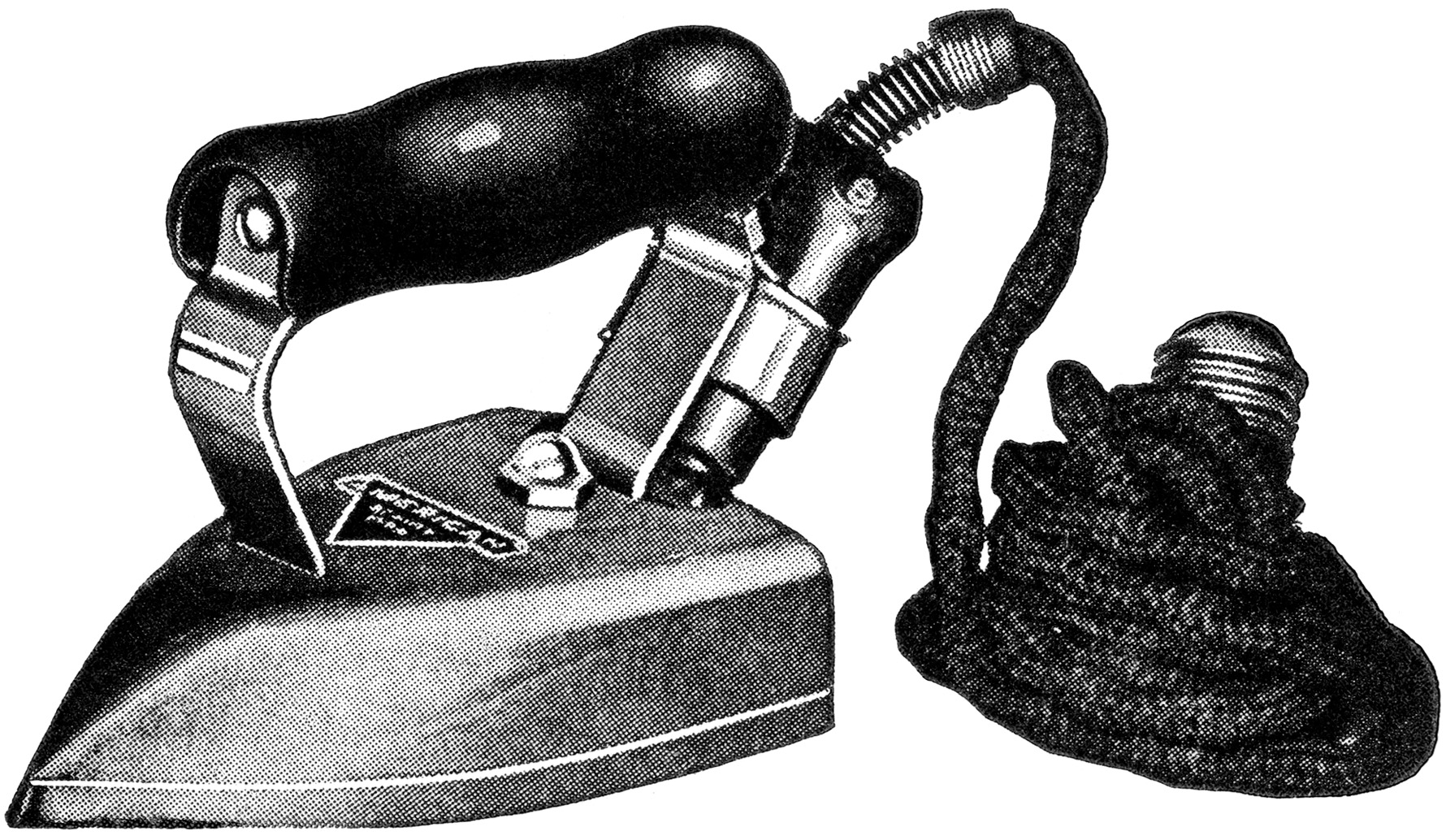 Iron Clip Art American Beauty Iron Antique Sewing Graphics Old