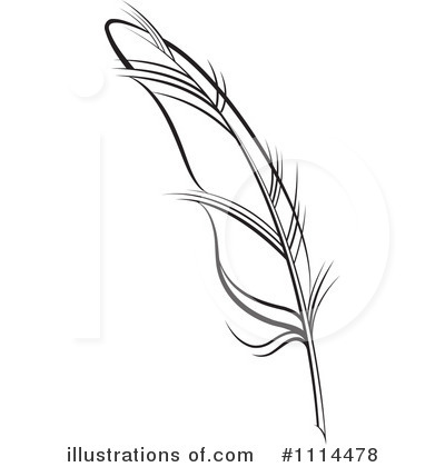 Royalty Free  Rf  Feather Quill Clipart Illustration  1114478 By Lal