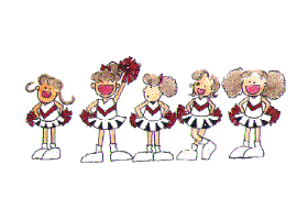 Animated Cheerleaders Gifs Free Cheerleading Animations And Clipart