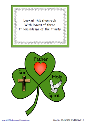 Faith Filled Freebies  Free St  Patrick Clip Art And Craft From