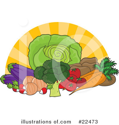 Food Clipart  22473   Illustration By Maria Bell