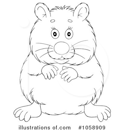 Hamster Clipart  1058909 By Alex Bannykh   Royalty Free  Rf  Stock