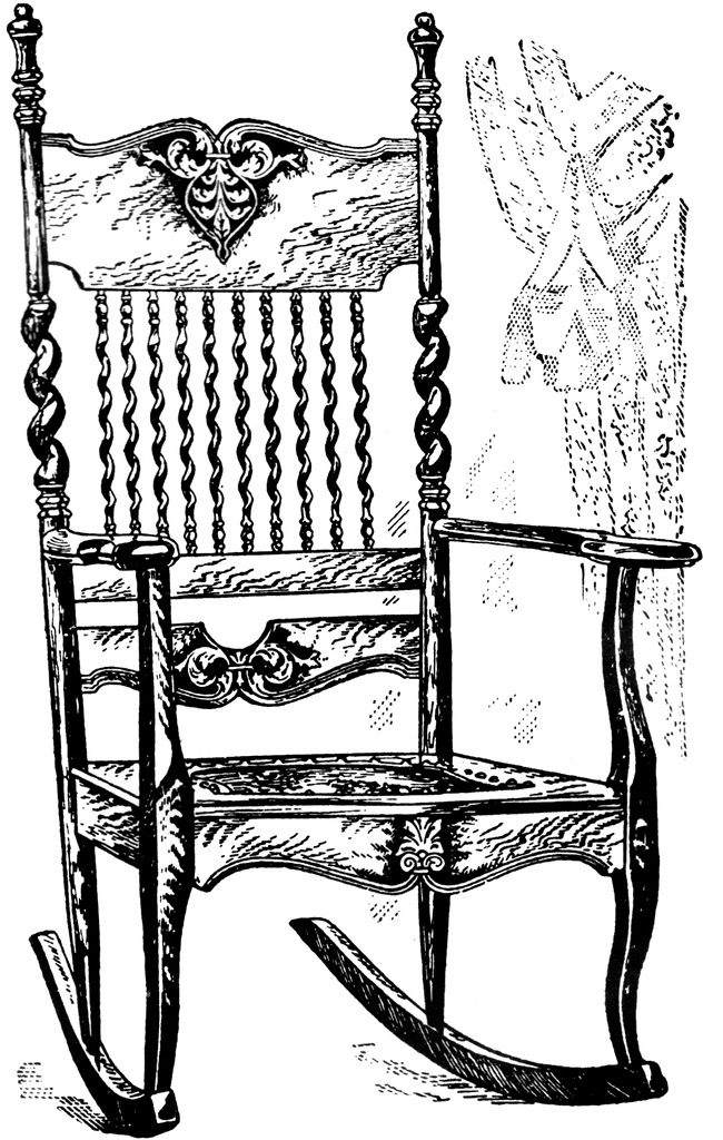Rocking Chair   Clipart Etc