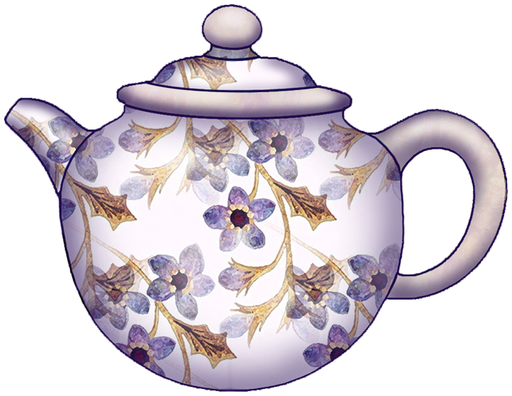 Tea Pots Clip Art Pic  20