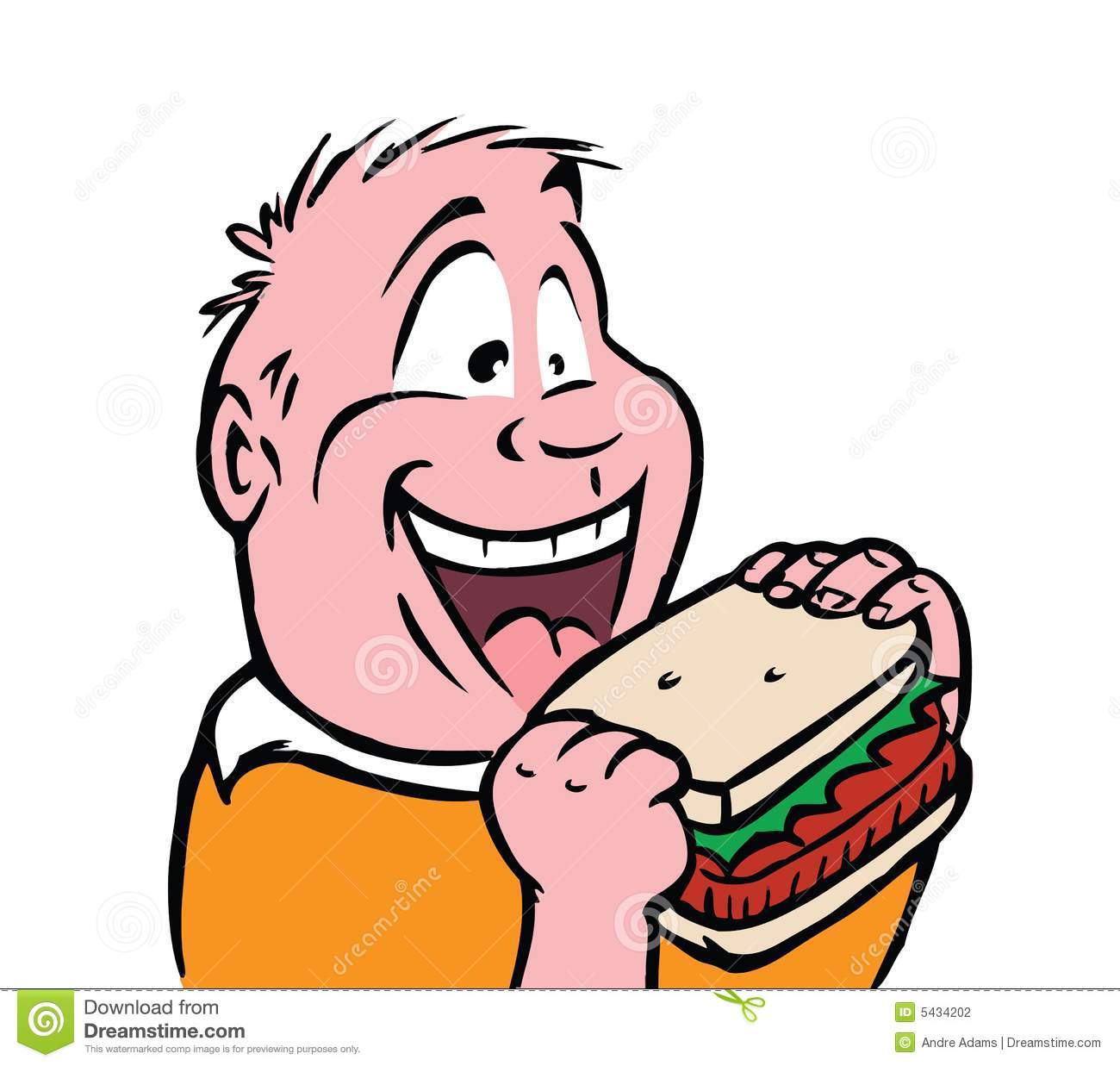 Hungry People Clipart