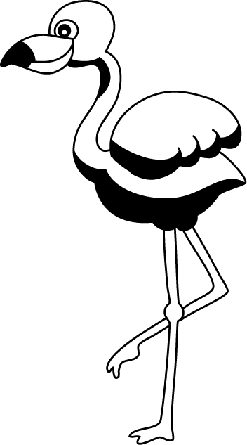 Flamingo Clipart With Emphasis On Cooking   Clipart Panda   Free