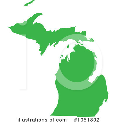 Michigan Clipart  1051802 By Jamers   Royalty Free  Rf  Stock
