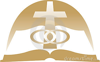 Cross And Wedding Rings Clipart Cross With Wedding Rings