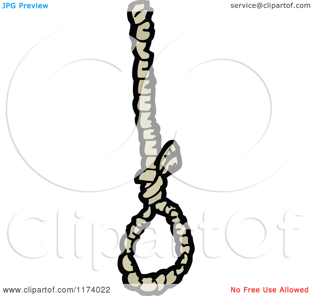 Noose Clipart Cartoon Of A Noose Royalty Free Vector Clipart