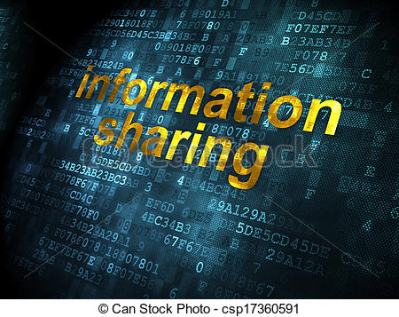 Stock Photo   Data Concept  Information Sharing On Digital Background