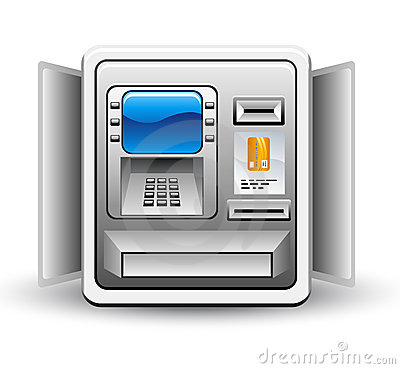 Atm Machine Royalty Free Stock Images   Image  22763029