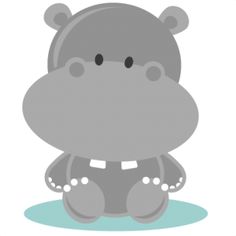 Baby Hippo Svg Cutting File Hippo Svg Cut File Free Svgs Free Svg Cuts