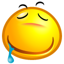 Drooling Smiley Icon Png Clipart Image   Iconbug Com
