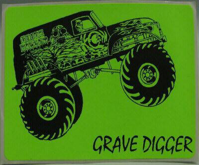 Grave Digger Sticker