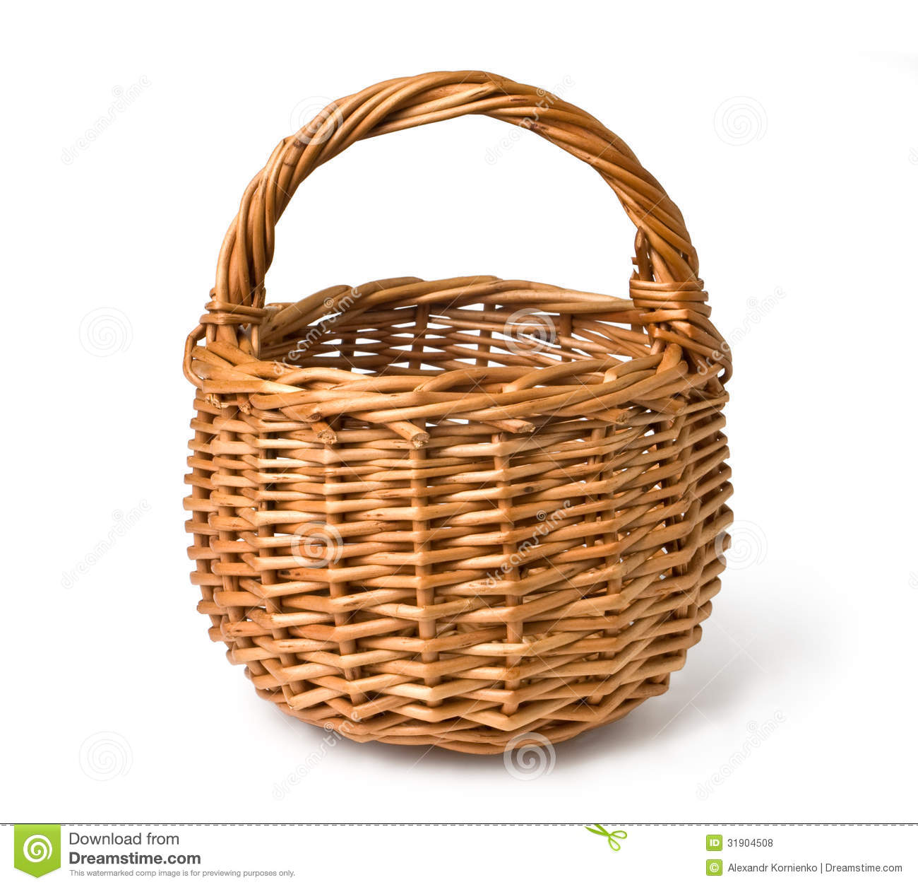 Picnic Basket Clip Art Empty Basket