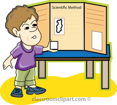 Science   Science Fair Boy   Classroom Clipart
