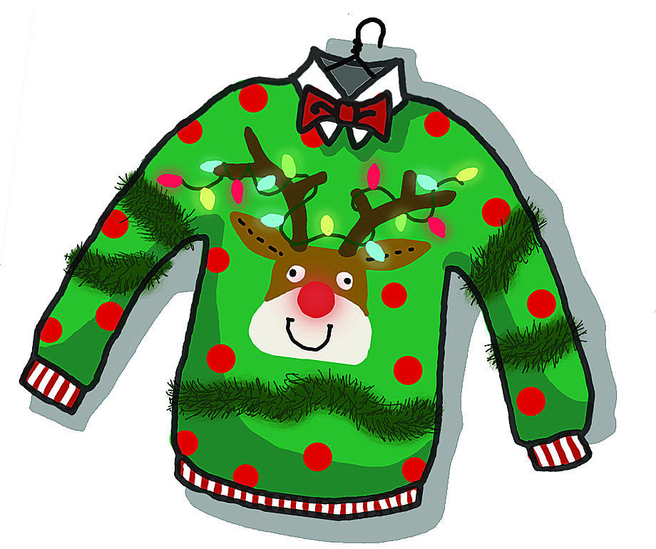 Ugly Christmas Sweater Clip Art Invitation Samples Blog Fwwj9htg