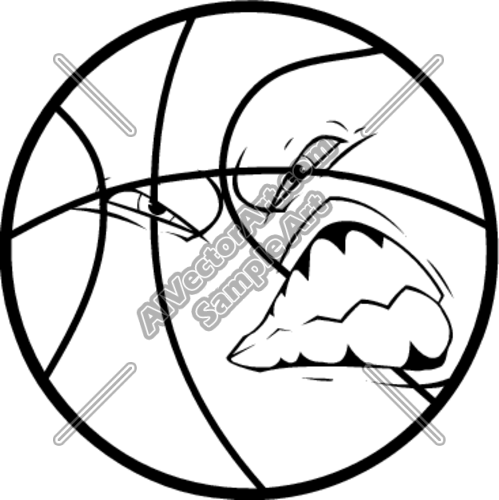 Bskblgrwl Clipart And Vectorart  Sports   Basketball Vectorart And