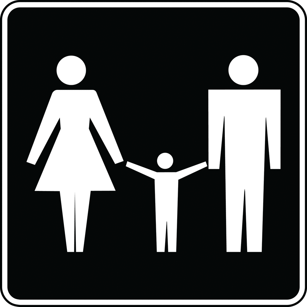 Family Clip Art Black And White Stick Figures   Clipart Panda   Free    
