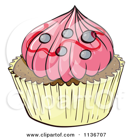 Pink Cupcake Clipart Cake Ideas And Designs