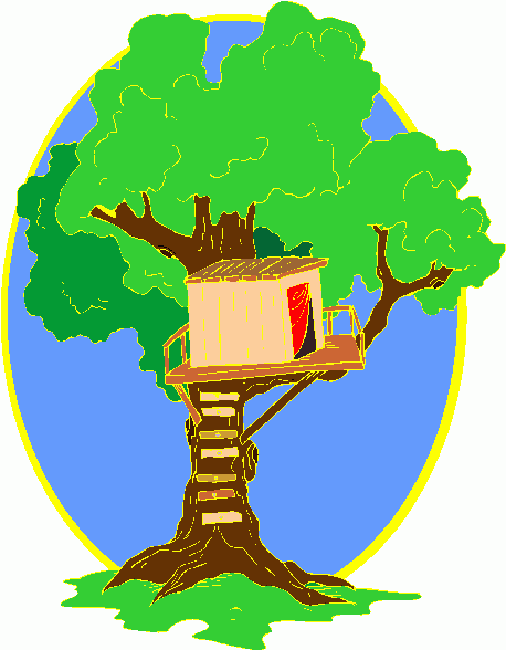 Tree House 1 Clipart Clip Art