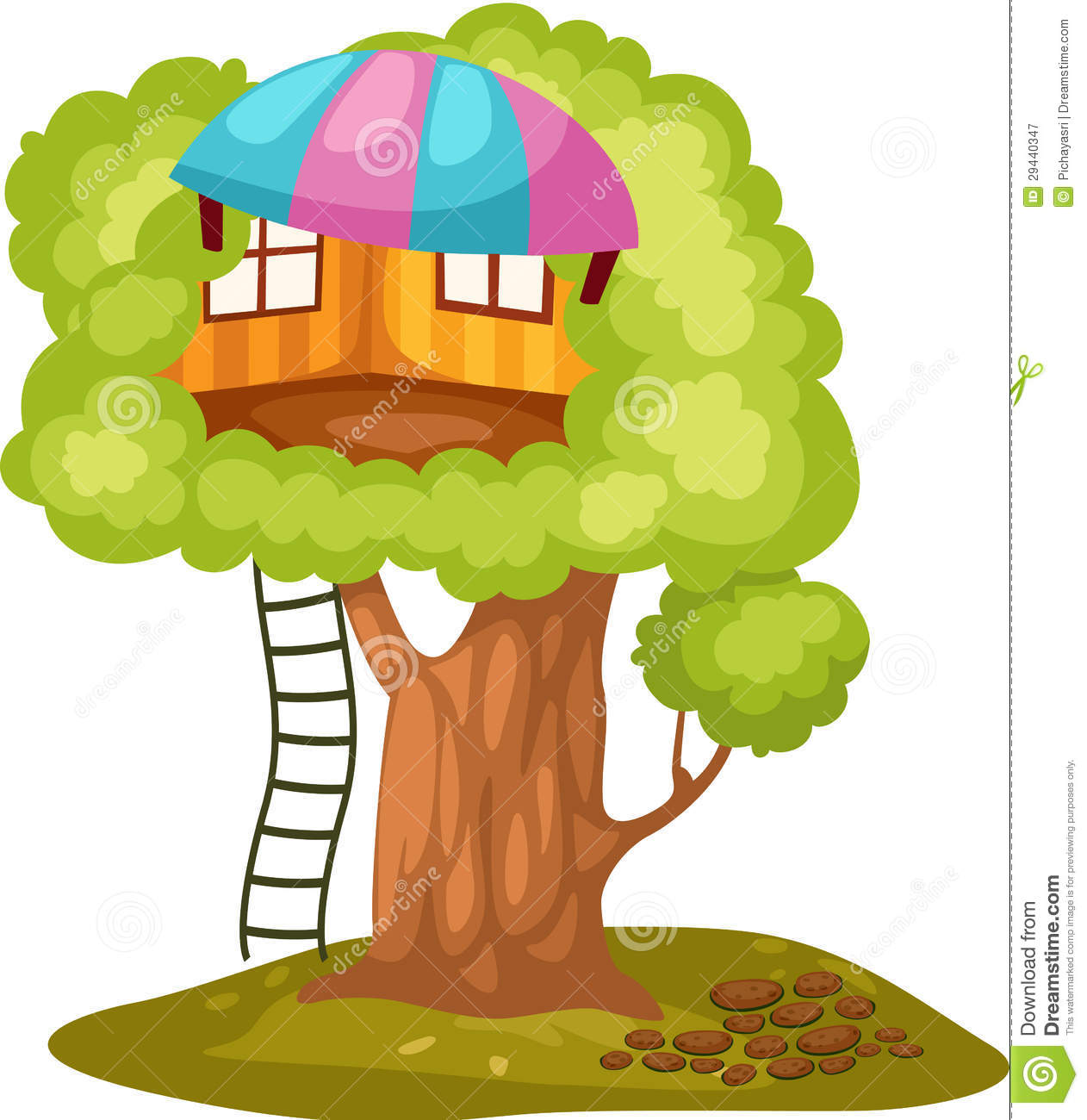 Treehouse Royalty Free Stock Photography   Image  29440347