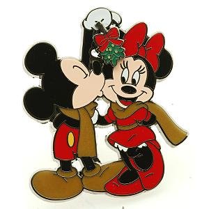 Fantasies Come True   Pins   Mickey Kisses Minnie Under The Mistletoe    