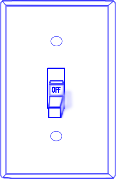 Light Switch Off Clip Art At Clker Com   Vector Clip Art Online
