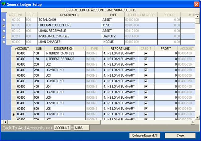 General Ledger Accounts Can Be