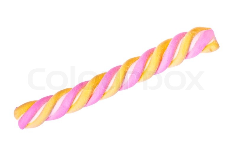 Peppermint Stick Clipart Colored Candy Stick Isolated