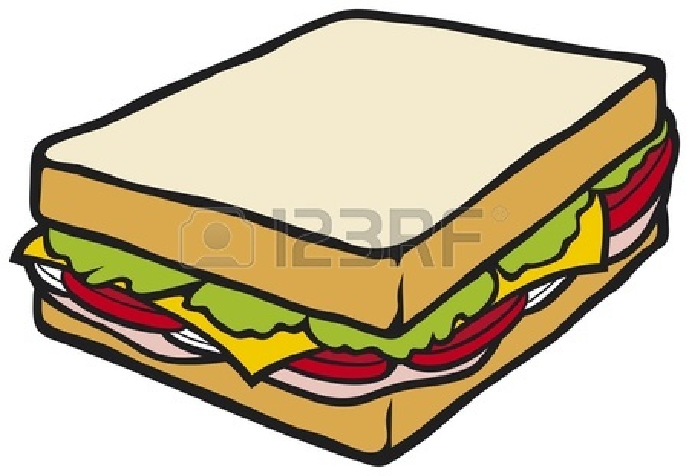 Cheese Sandwich Clipart   Clipart Panda   Free Clipart Images