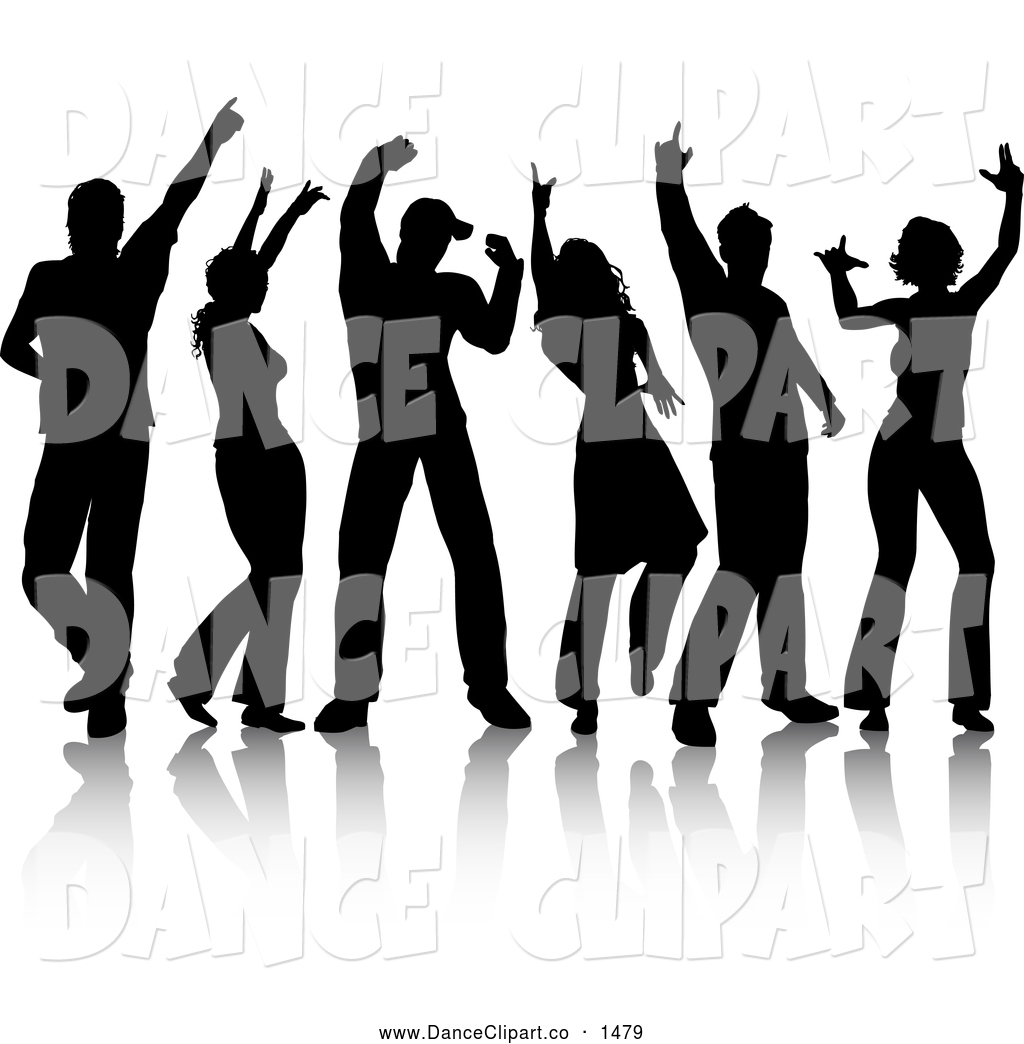 Royalty Free Stock Dance Clipart Of Groups
