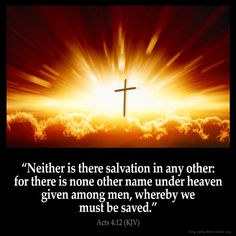 Jesus The Name Above Every Name And The Only Answer In Salvation