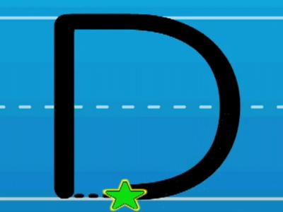 Print On Print The Letter D With Hooked On Phonics Clip 0 16 Min Your