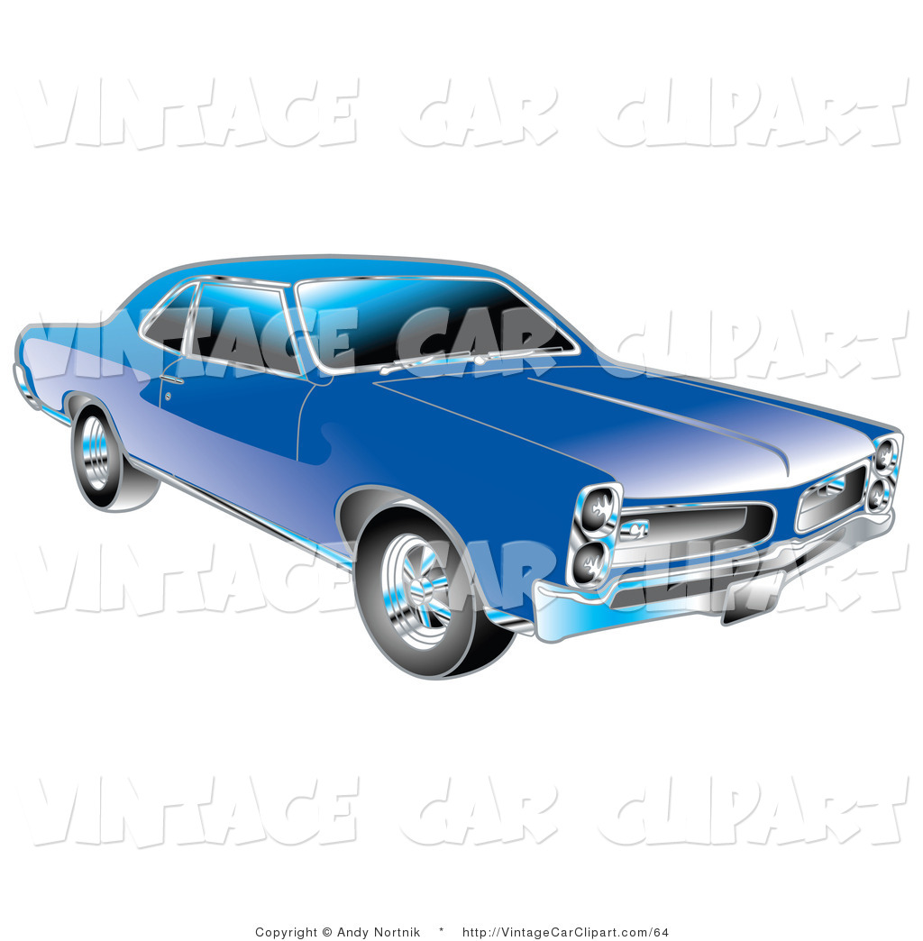 Free American Muscle Car Stock Vintage Car Clipart Illustrations