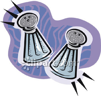 0914 0552 Salt And Pepper Shaker Clipart Picture Clipart Image Jpg