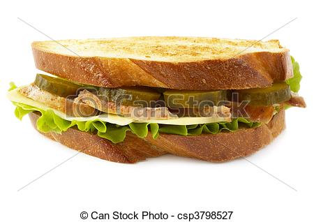 Picture Of Chicken Sandwich   Sandwich With Fried Chicken And Pickle