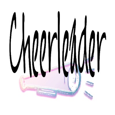 Cheerleading Toe Touch Clipart