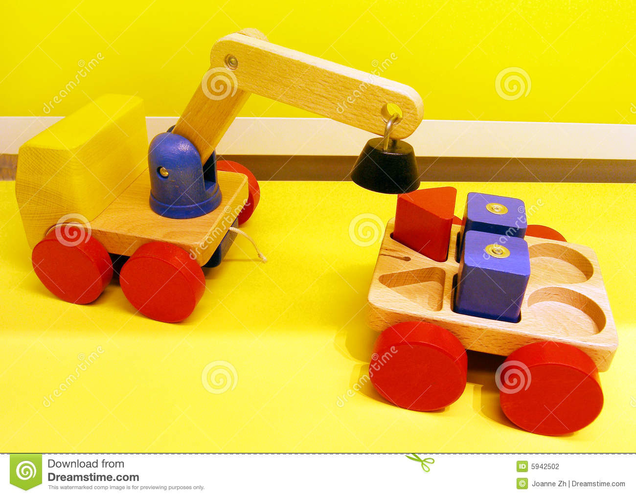 Magnetic Toy Trucks Stock Photography   Image  5942502