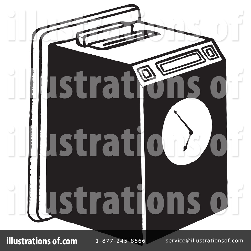 Royalty Free  Rf  Time Clock Clipart Illustration By Picsburg   Stock