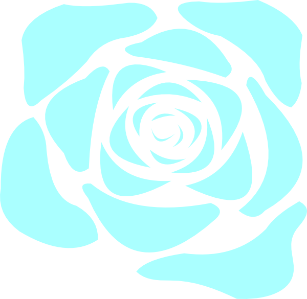 Blue Rose Clipart Flower Pictures Pic  14