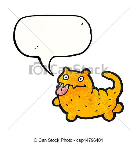 Crazy Cat Clipart Cartoon Crazy Cat   Csp14796401
