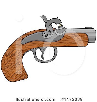 Royalty Free Rf Gun Clipart Illustration By Djart Stock Sample