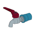 Faucets Vector Clipart   Free Clip Art Images
