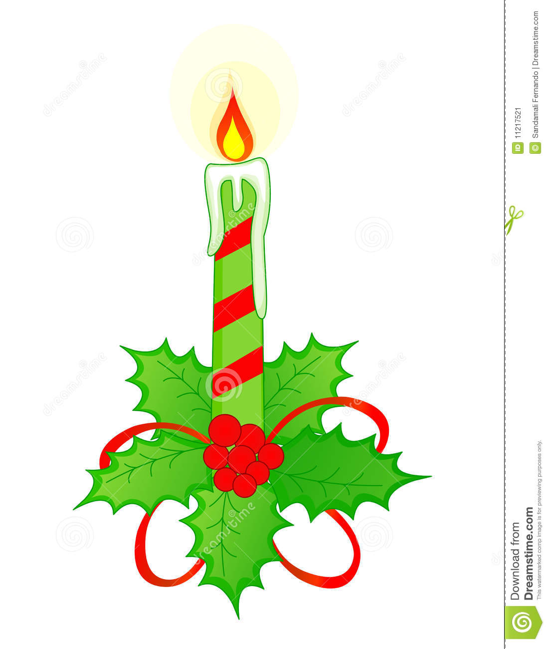 Advent Candle Clip Art Christmas Candle Clip Art   Viewing Gallery Jpg