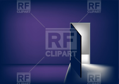 Dark Room Into The Light Download Royalty Free Vector Clipart  Eps