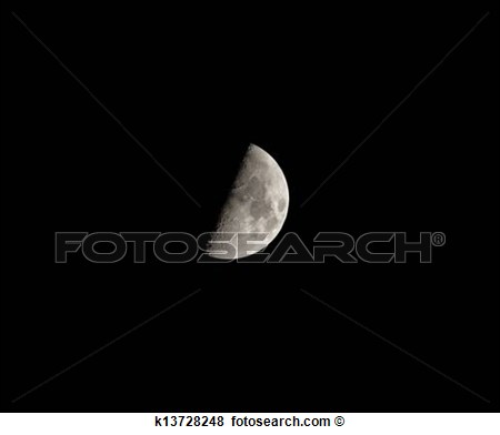 First Quarter Moon Clipart First Quarter Moon On 18th April 2013